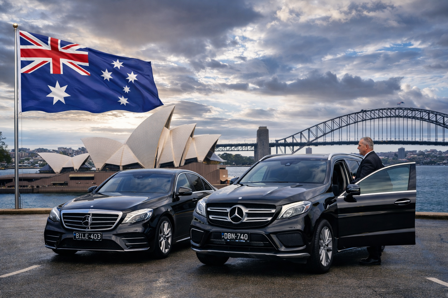 Limo Anywhere platform view for Australian operators