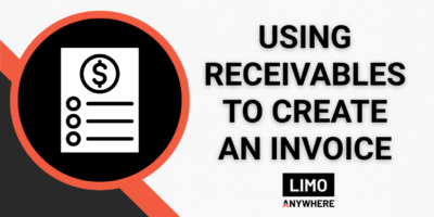 Using Receivables to Create an Invoice