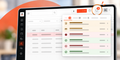 Modern SaaS Notification Dashboard